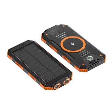 Solar Powerbank With Wireless Charging