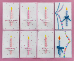 Candle Cards